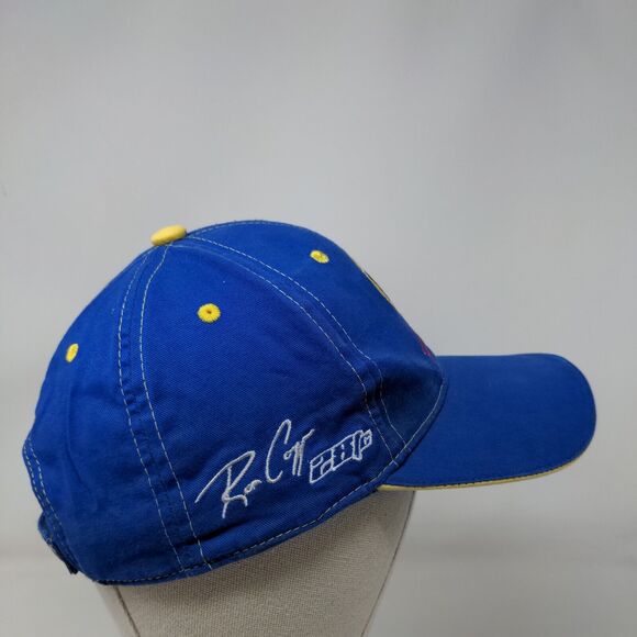 NAPA Racing Strapback Hat Blue Yellow OSFM Ron Capps #28 Martin Truex #56 - Picture 4 of 8